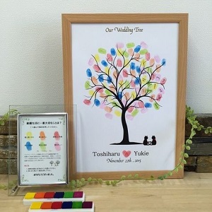 彫刻品 結婚式 ゲスト参加型 ウェディング ツリー ウェルカムボード ミラー 桜ハンドメイド2022 ウェルカムボード むすぶらぼ 通販5432116Creema クリーマ