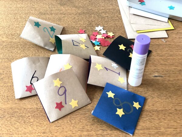 クリスマス折り紙 鬼滅の刃 アドベントカレンダー 12月１・２・３– おもちゃ箱折り紙モンスタ