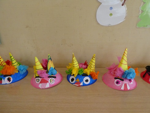 保育園 2月製作「鬼のお面」紙皿アイデア2種！簡単「折り紙の鬼」折り方の紹介保育士のお仕事静岡