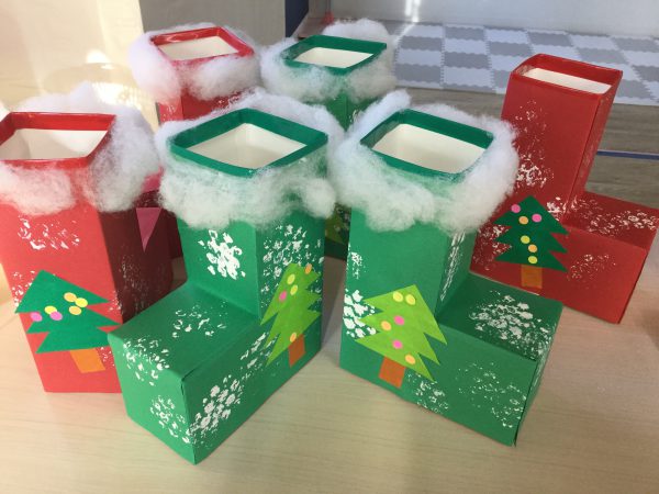 1歳児 ☆クリスマスブーツ制作☆ - jidocenter-miyakojima ページ