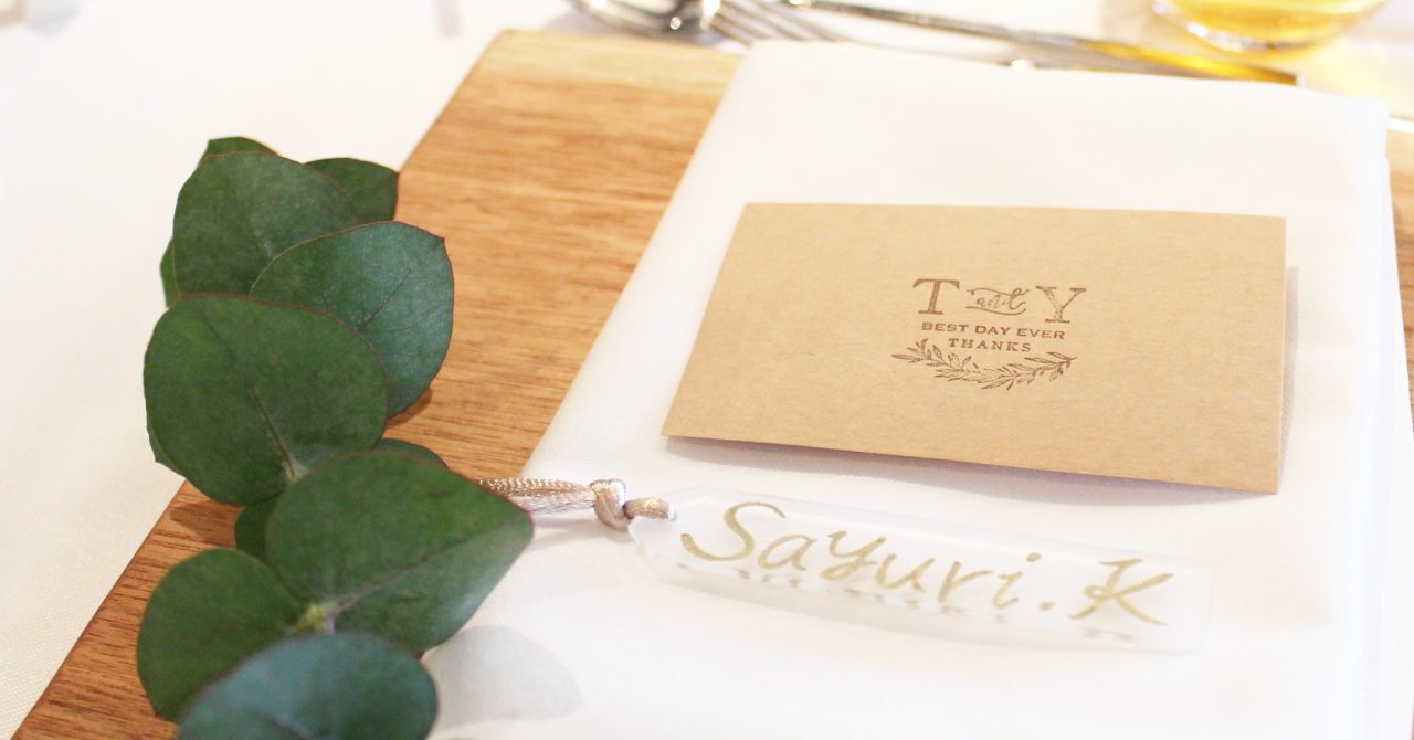 安く抑えたい！かわいいテーブルナンバー の作り方♬ - Nana*Log