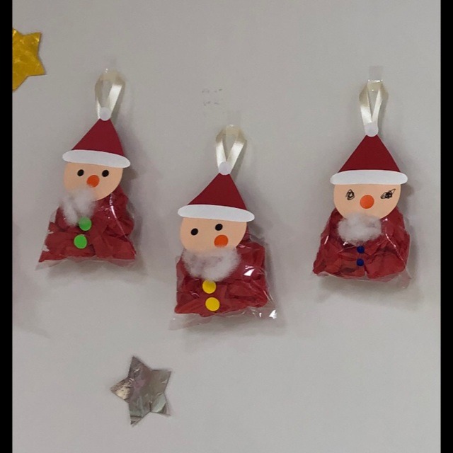 クリスマス作品お知らせ札幌市白石区南郷通の保育園・柏葉保育園