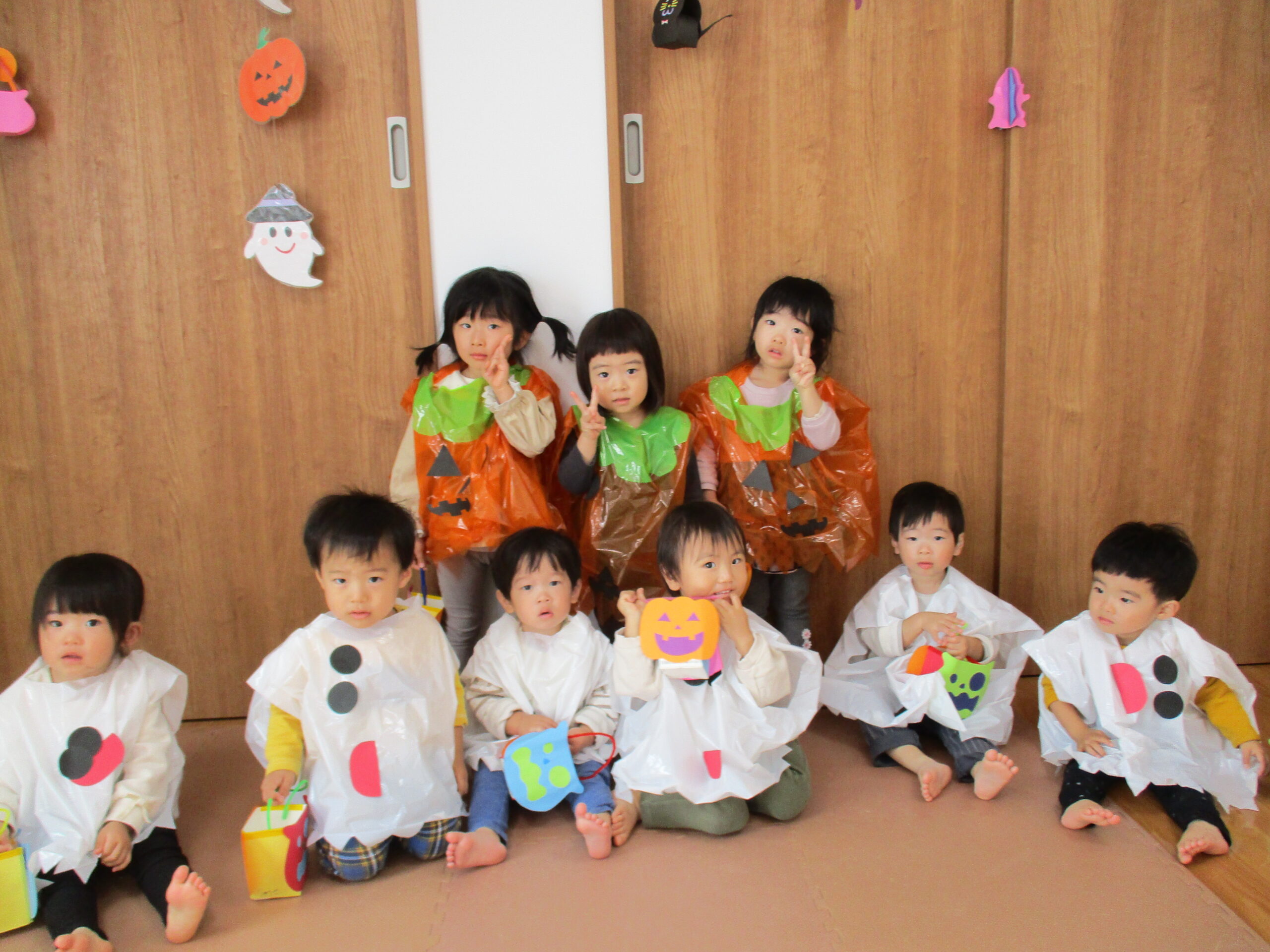 ハロウィンパーティーイベント報告しんもりやま保育園