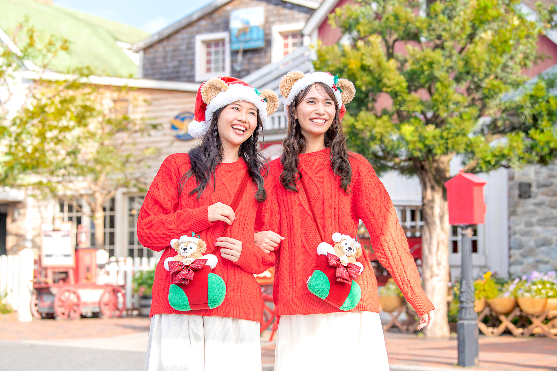 クリスマス製作 サンタ帽子せいさくわぁるど