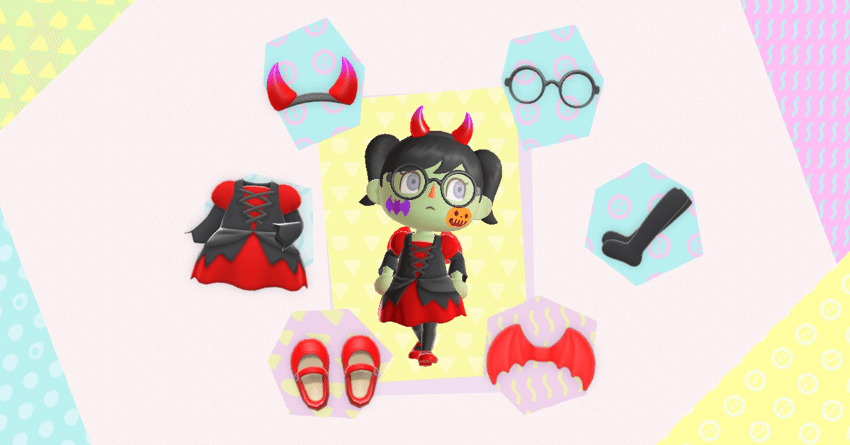 ハロウィン仮装 フェイスペイントマイデザインまとめみんなのあつ森