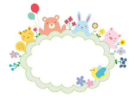 ポストカードテンプレート「ウェディング・ブーケ」ダウンロードかわいい無料イラスト 印刷素材.net