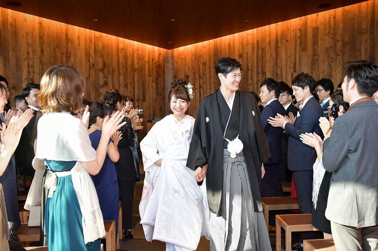 和装の人前式♪ルージュブラン