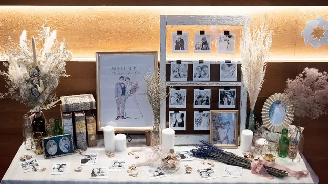 結婚式のオシャレなウェルカムスペースアイデア集 実例まとめ2024最新プロフィールムービー学園