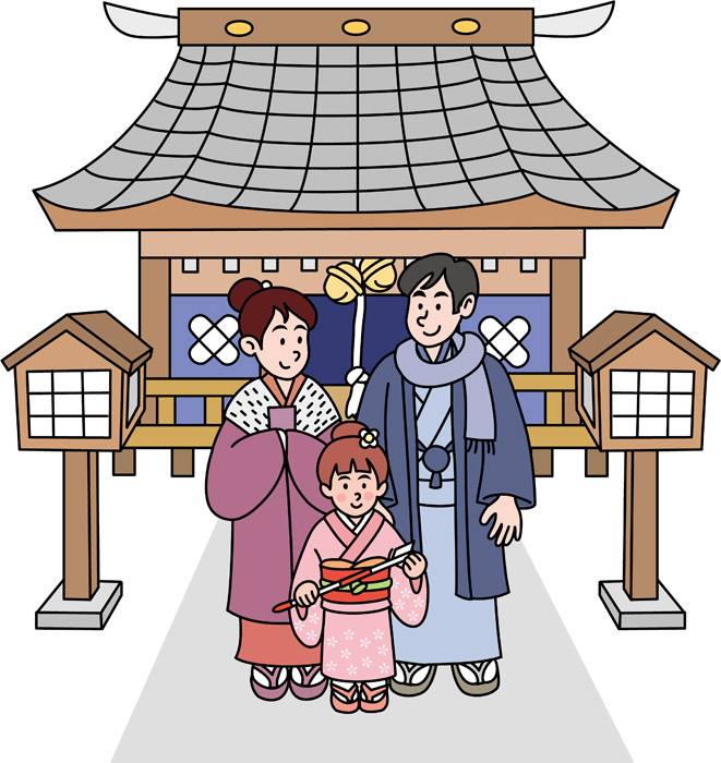 お正月・初詣に！おみくじ絵馬など、神社にまつわるイラストまとめSOZAIC.com