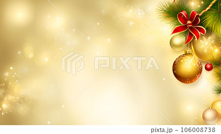 フリーイラストクリスマスツリーと蝶リボンのクリスマス背景でアハ体験GAHAG著作権フリー写真・イラスト素材集 - GAHAG著作権フリー写真・イラスト素材集