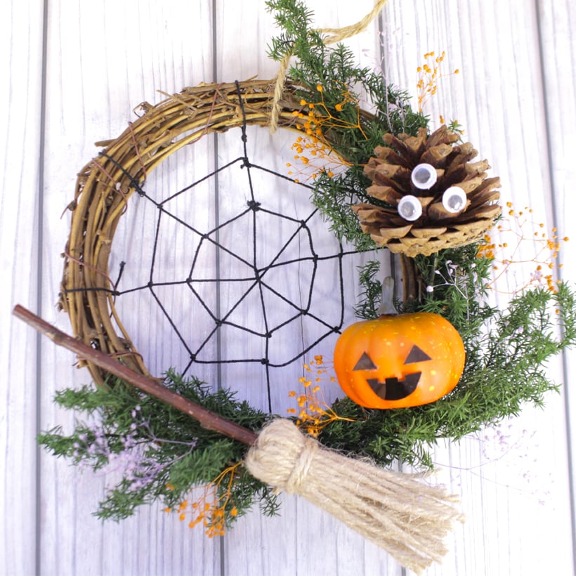 編み図付 ハロウィンリースの作り方 その１ : Crochet with Ricky