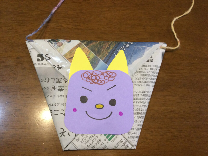 保育 製作 節分の製作にピッタリ！紙パックで作る豆入れSetsubun Handmade Bean case