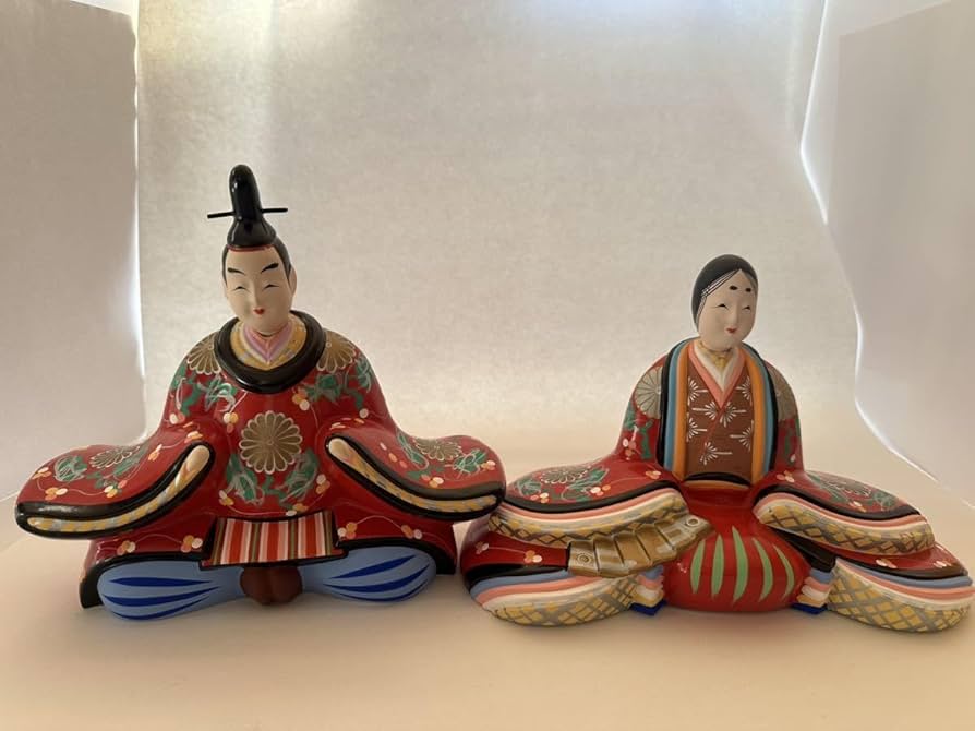 雛人形 コンパクト モダン おしゃれ インテリア 木製 ひな人形 おひなさま 小出松寿 11番 立雛 黄櫨染 即位儀礼 お雛様 雛 親王飾り増村人形店 10003354 ひな人形 五月人形の増村人形店