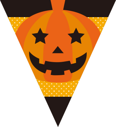 ハロウィンの旗のイラスト ガーランド フラッグのイラスト素材94913878- PIXTA