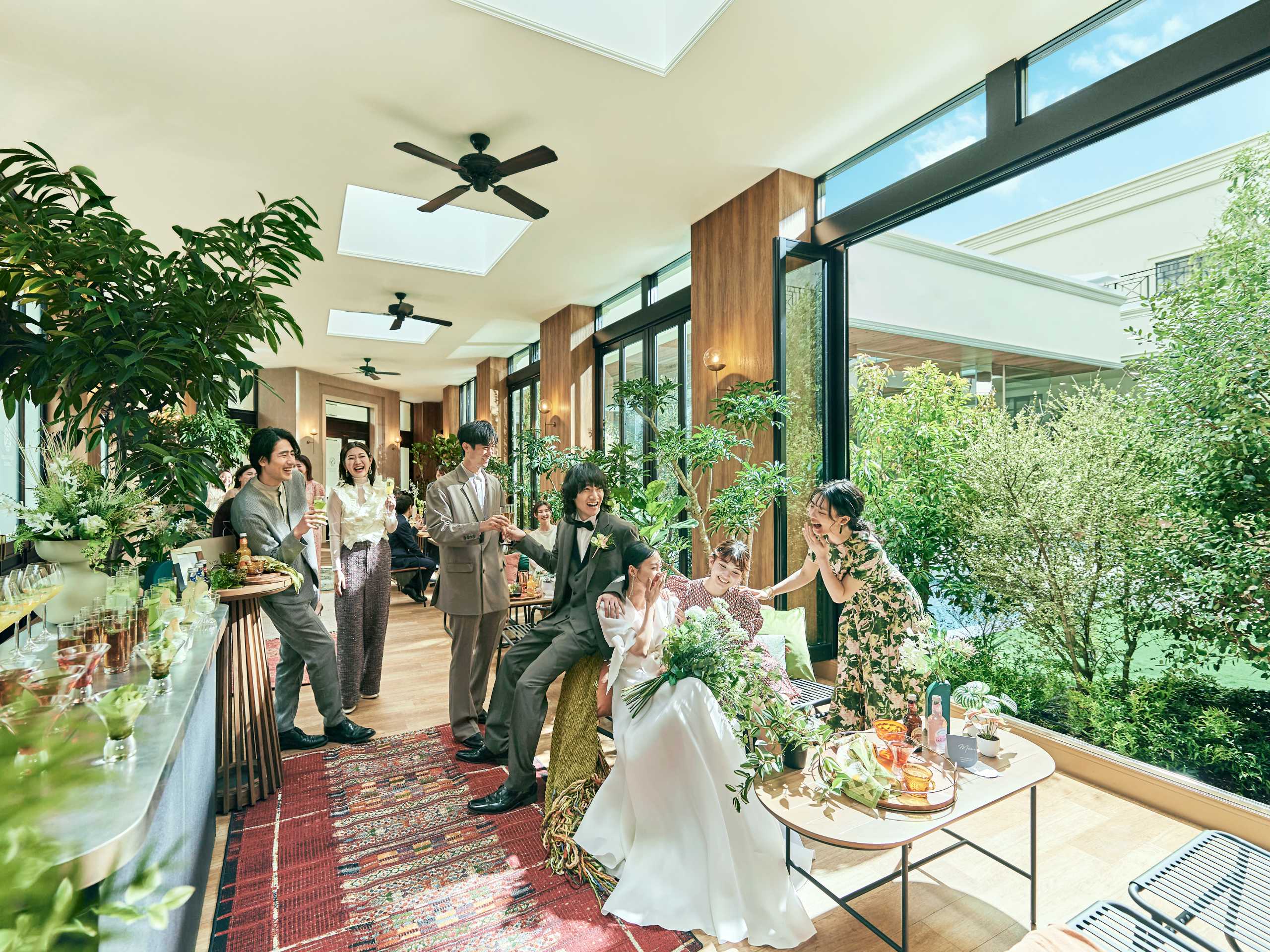 人気のガーデンウェディング挙式・結婚式・ウェディングなら ワタベウェディング