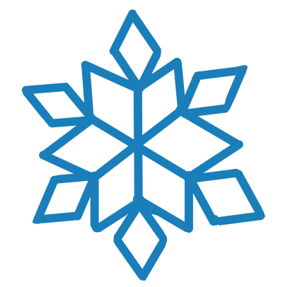 雪の結晶のイラスト_02フリー素材 イラストミント