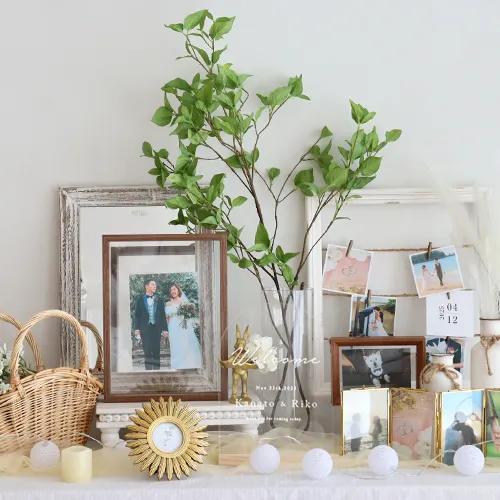 GRACEFUL NATURALレンタルウェルカムスペースセット 結婚式ウェルカムスペース・ウェルカムスペース写真・ウェルカムスペース結婚式noccowedding ウェディングショップ