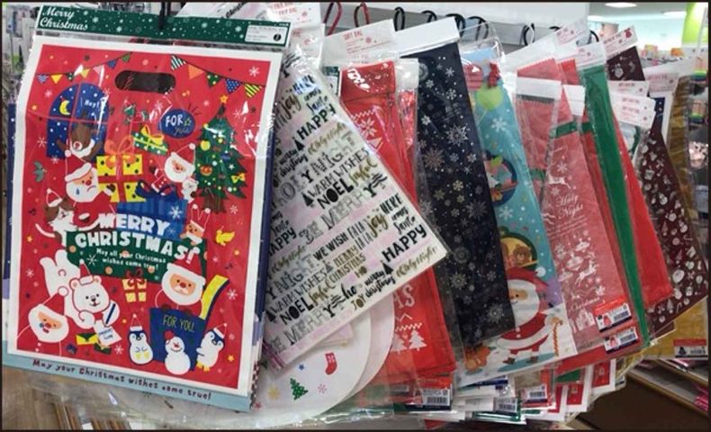 札幌市白石区 セリアのラッピング用品で、入れるだけでオシャレになるクリスマスギフト号外NET 札幌市白石区・厚別区