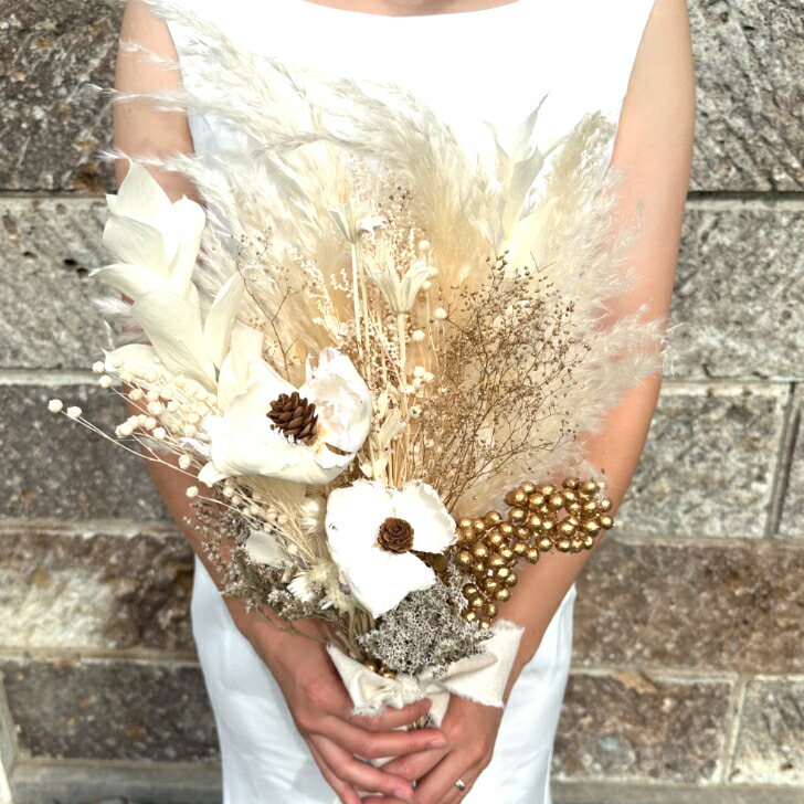 ドライフラワー ウエディングブーケ – HananoMao