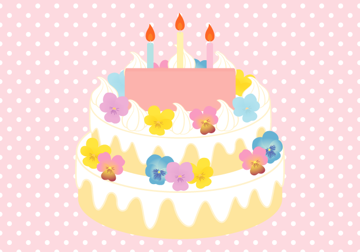 おめでとうケーキとロウソクの無料の写真素材 - ID.27240フリー素材 ぱくたそ