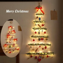 手作りキット 壁掛けクリスマスツリー クリスマスツリー 造花 壁掛け お洒落 スワッグ クリスマスリース クリスマス飾り アートフラワー ブルージュウェディング＆リース＆ギフト 通販 16631261Creema クリーマ