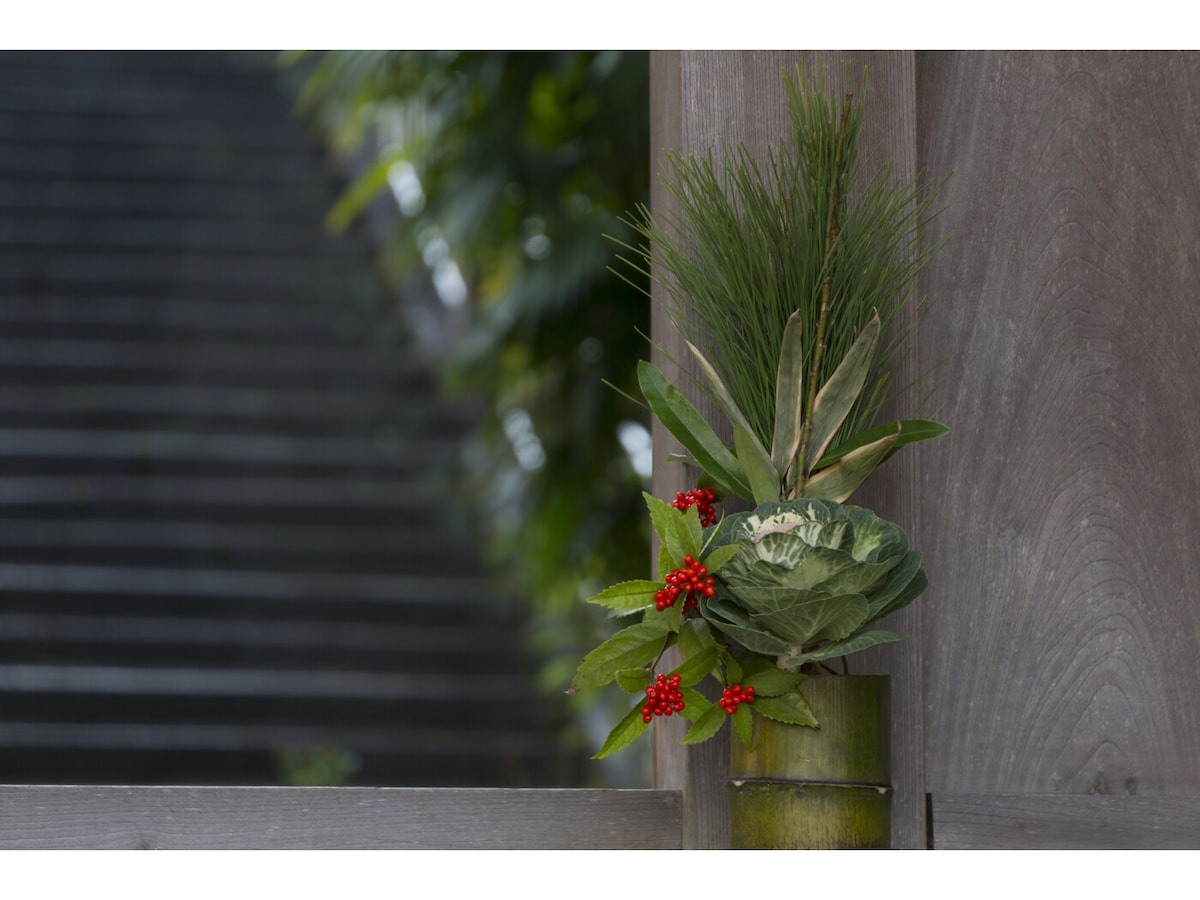 年神様の依り代 よりしろ 「門松」はいつ立てる？日々の便り 二十四節気・七十二候・節供・年中行事 暮らし歳時記