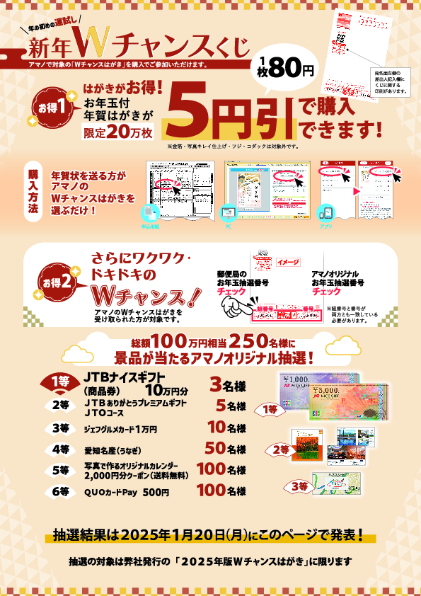 平成25年用お年玉付年賀はがき当選番号発表リセマム