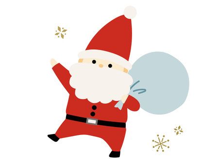プレゼントを渡すサンタさん無料イラスト素材素材ラボ