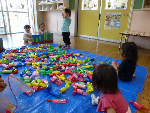 お祭りあそびと入園歓迎会千歳市こだま保育園のブログ 小規模保育事業Ａ型