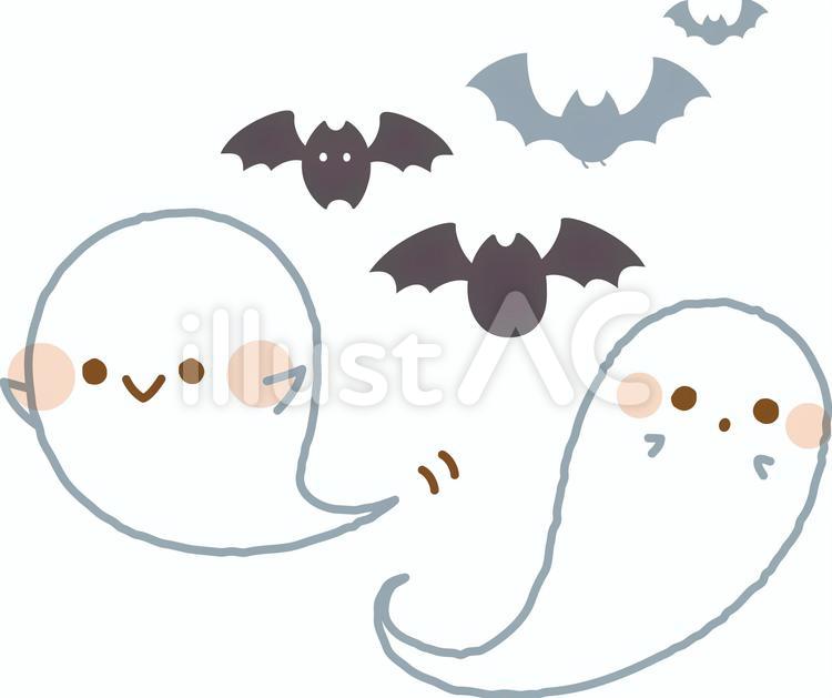 手書きのハロウィンカラーのかわいいコウモリ - シンプルな3匹のこうもりのイラスト素材229728480- イメージマート