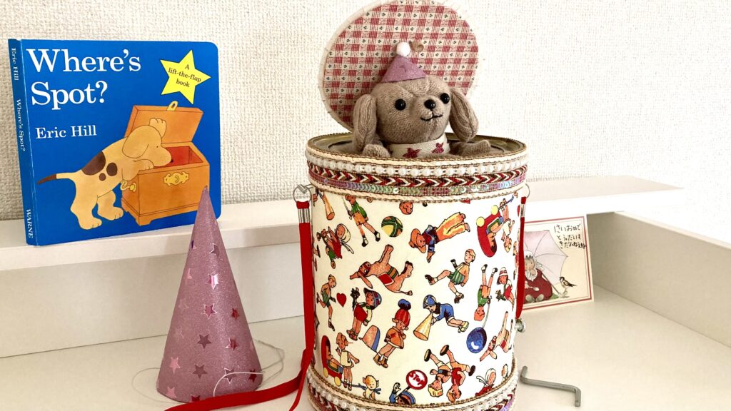 クリスマスのびっくり箱：イラスト無料