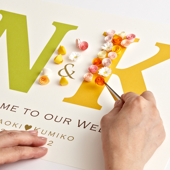 手作りウェディングアルバムを作成して、結婚式の思い出を贈ろう