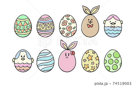 イースターエッグの無料デザインテンプレート - デザインAC