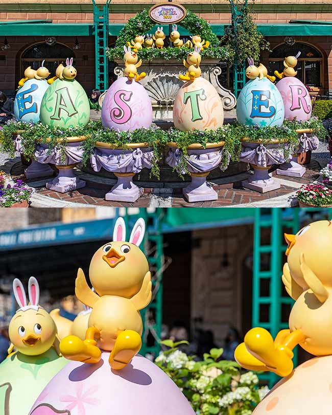 ディズニー イースター ひよこ ポーチうさピヨポシェットタグ付き