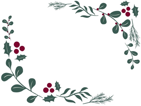 クリスマスフレームお洒落で高級02赤イラスト - No: 24504888無料イラスト・フリー素材なら「イラストAC」