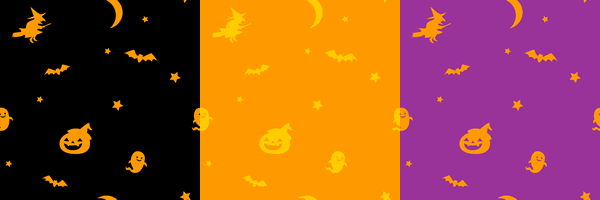 ハロウィングリーティング オバケ ゴースト パターン 縦イラスト商用フリー 無料 のイラスト素材なら「イラストマンション」