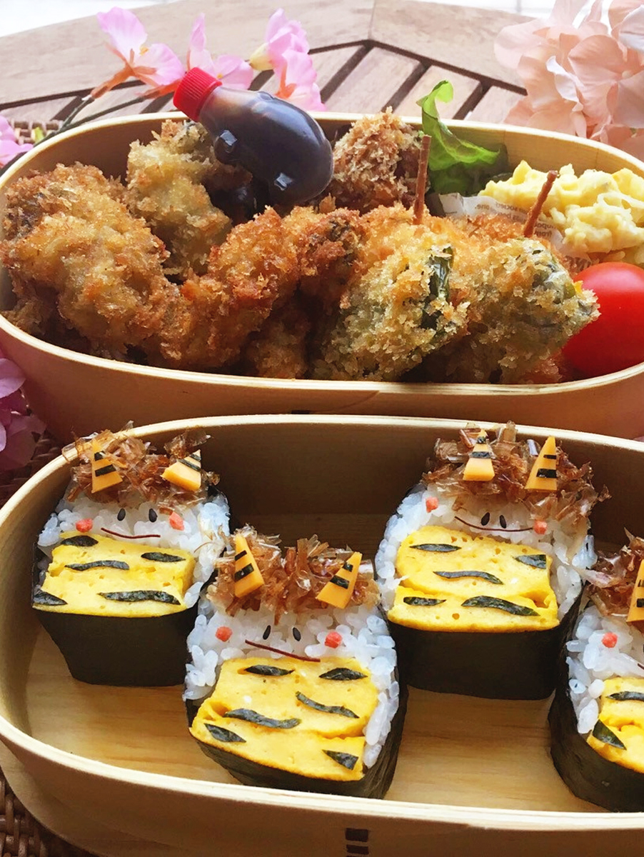 オニチョコ作り方☆親子で節分パーティー♪※※グレアのキャラ弁※※ 息子達へのラブレタ