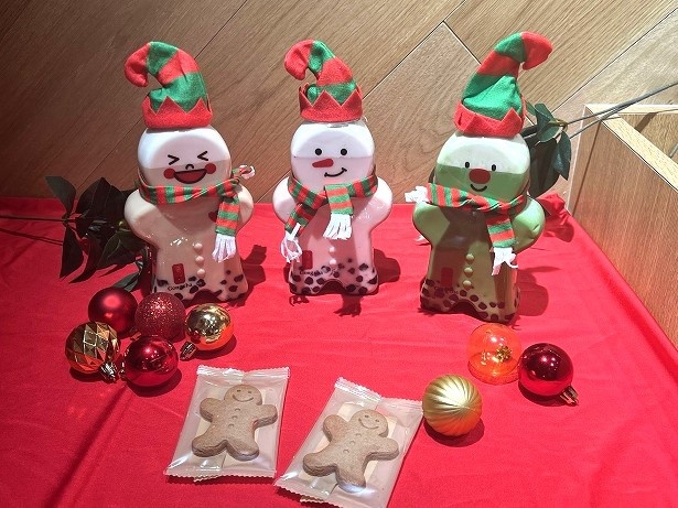 ゴンチャの「ジンジャーブレッドマン」ミルクティー入り限定ボトルが超絶かわいい！ 11月30日より期間・数量限定販売 - 電撃オンライン