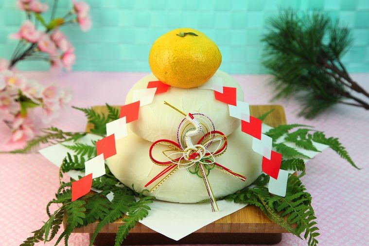 鏡餅の飾り方 - 八丈島のおいしい暮らし