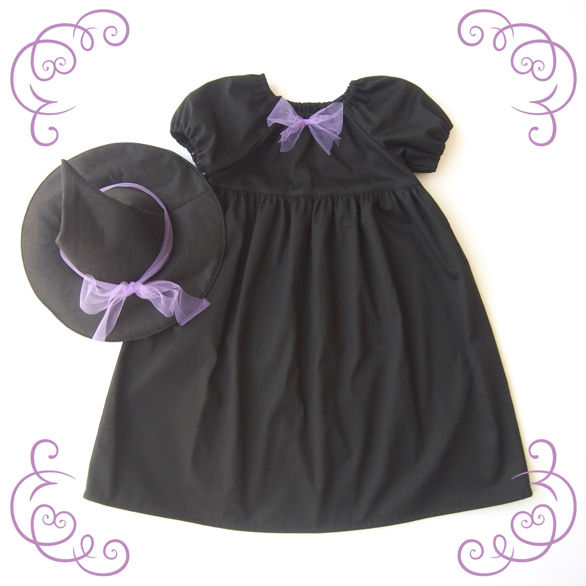 90cm size 魔女ワンピース 単品 - MARY HANDMADE GALLERYminne byGMOペパボ 国内最大級のハンドメイド・ 手作り通販サイト