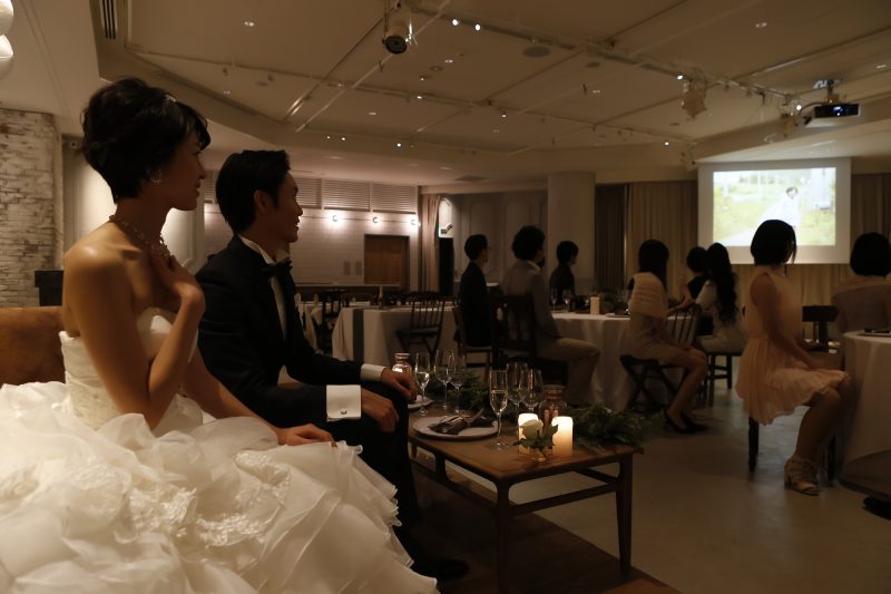 THE STORY WEDDING のスタッフブログ 映画の予告!? 二人のシネマストーリー結婚式オープニングムービーPhotorait