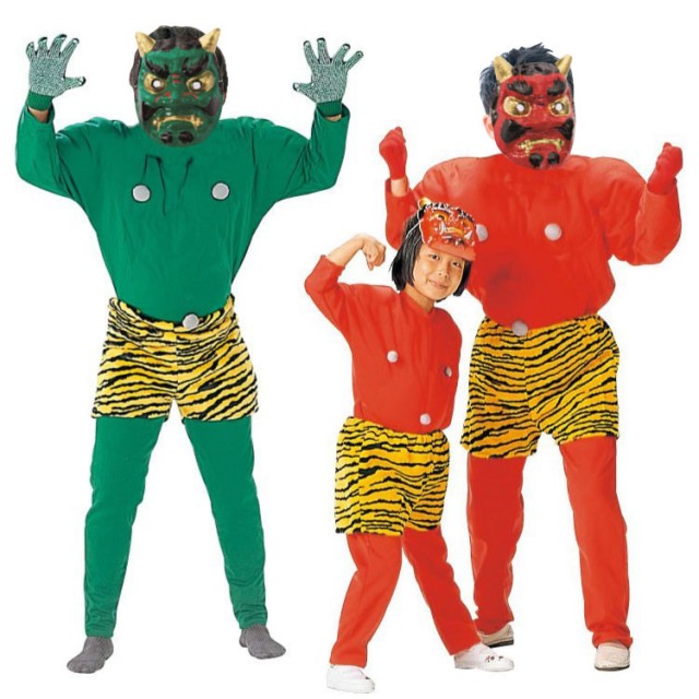Amazon.co.jp:SYRHSYB節分 鬼 コスプレ 着ぐるみ 節分 鬼コスチュームセット 鬼衣装お面 虎腰巻き 豆まき 赤鬼コスチューム 青鬼 仮装 ハロウィン 学園祭 文化祭 撮影 祭り Cosplay アニメ祝日贈り物 : ホビ