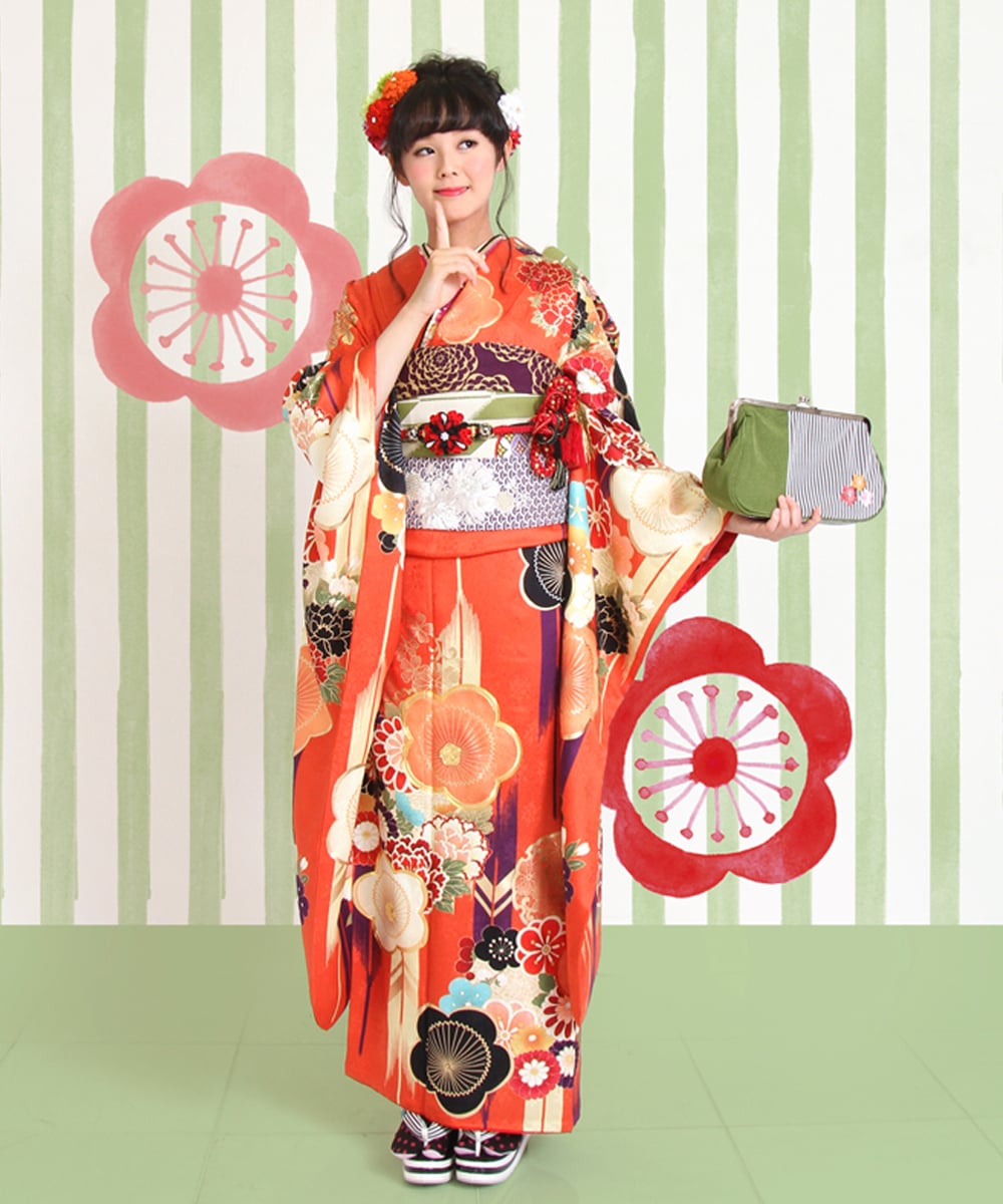 成人式にレトロモダン振袖が人気！髪型やアクセサリーおすすめコーデ集京都さがの館