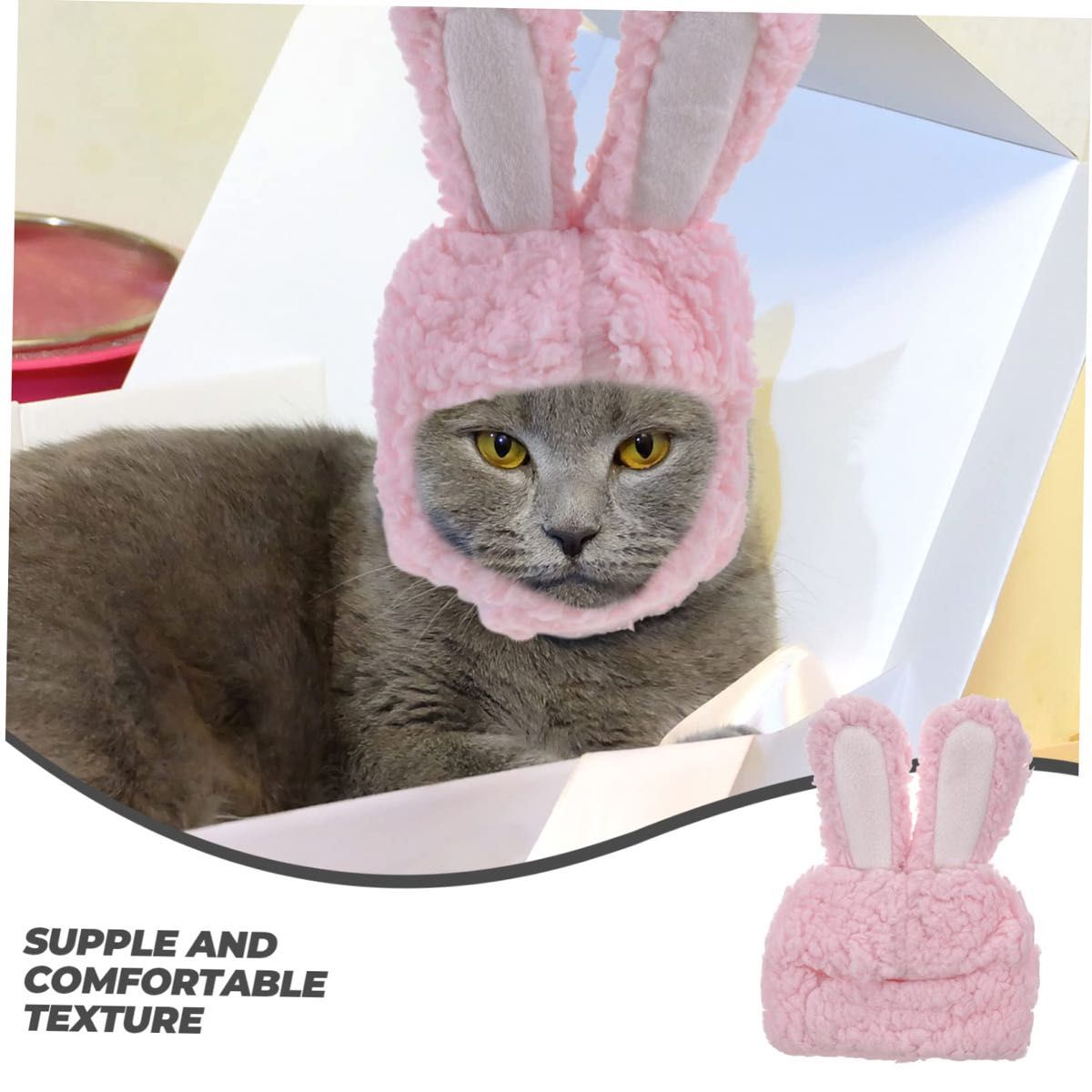 イースターフォトプロップパーティーコスプレホワイトのウサギの耳の帽子の帽子の頭飾り イースターデー白ウサギの耳格子弓マジシャン帽子 おとぎ話ティーパーティー帽子バニー子供好意ハッピーイースターデーパーティー装飾 - AliExpress