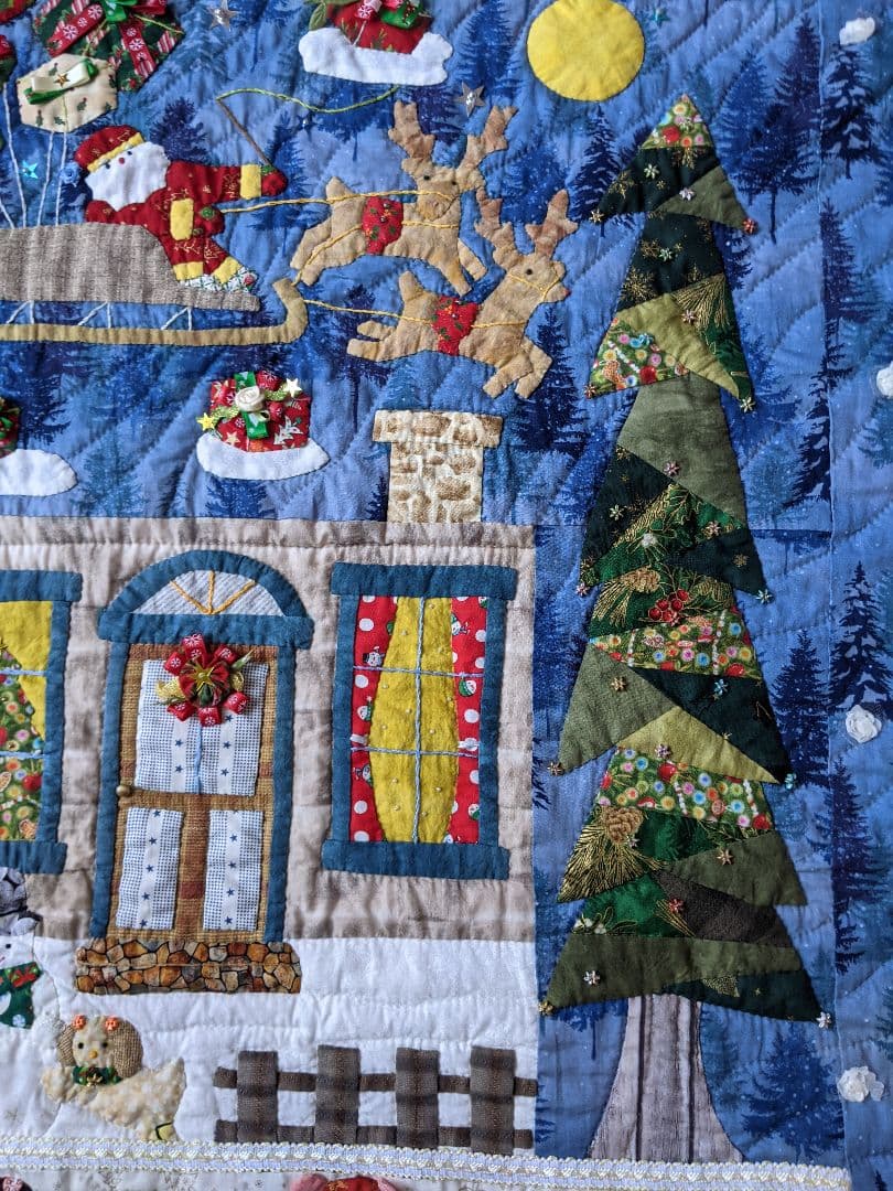 手作り ハンドメイド クリスマス キルト ミニタペストリーの通販 by 椿's shopラクマ