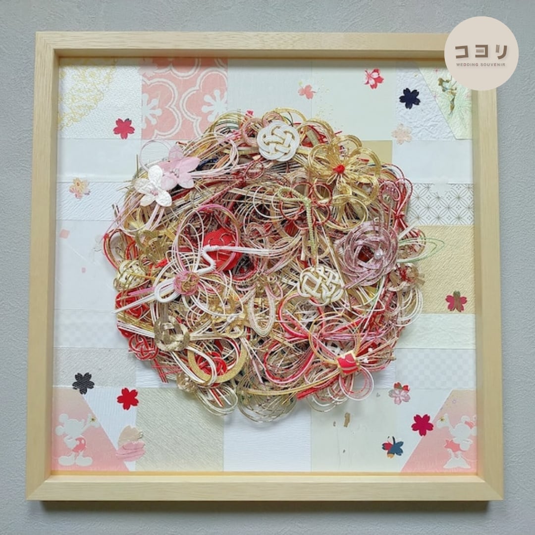 100均DIY 水引でクリスマスリース一番わかりやすい「輪っか」の作り方