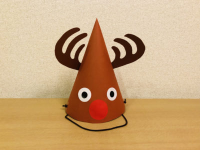 サンタ 帽子 画用紙 １２個セット - メルカリ