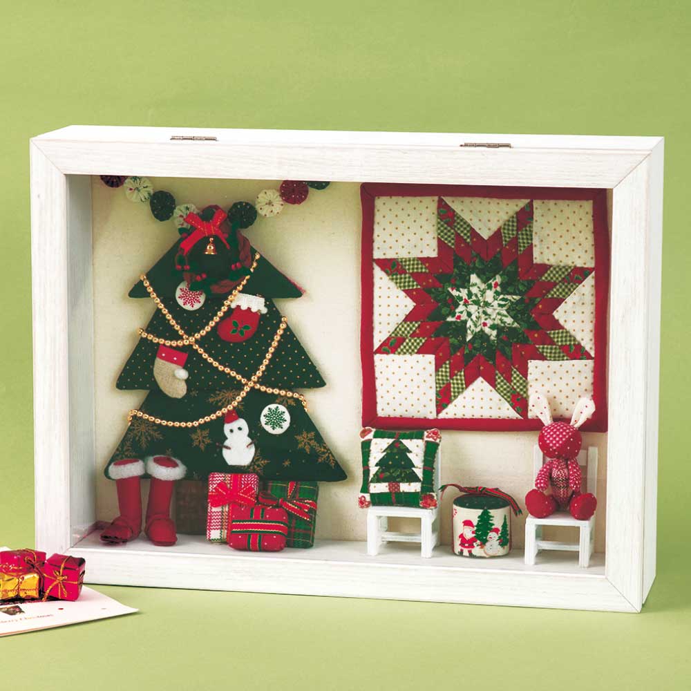 クリスマスガーデンハウス洋風ビリーの手作りドールハウスキットとミニチュアパーツ