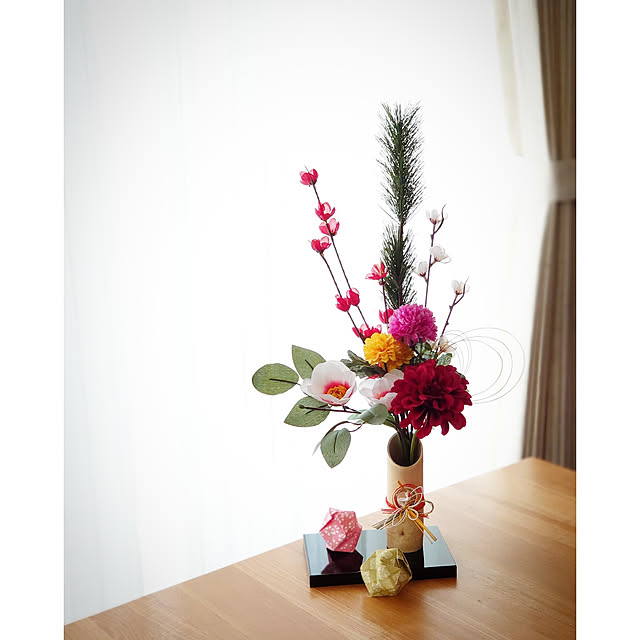 お正月 しめ飾り アレンジキット プリザーブドフラワー 手作りキット 材料 花材 マニュアル付 プリザーブドフラワーしめ縄 手作りキット お正月注連縄 しめ飾り 手作りキット 和モダン お正月 和モダン 玄関 プリザーブドフラワー 和モダン お正月アレンジ ハンドメイド