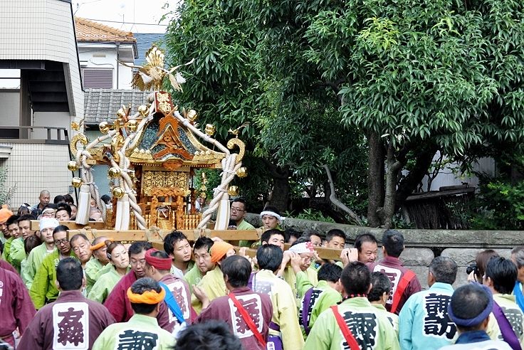 日暮里諏方神社・宮神輿 : ++ Weekend Walker's 祭暦 ++